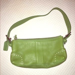 Green Coach Purse